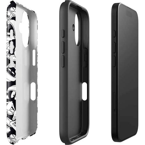 Looney Tunes Marvin Super Sized Pattern iPhone 16 Plus Impact Case