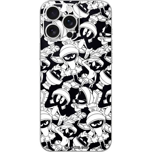 Looney Tunes Marvin Super Sized Pattern iPhone 16 Pro Max Skin