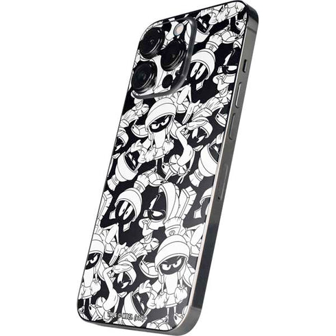 Looney Tunes Marvin Super Sized Pattern iPhone 16 Pro Skin