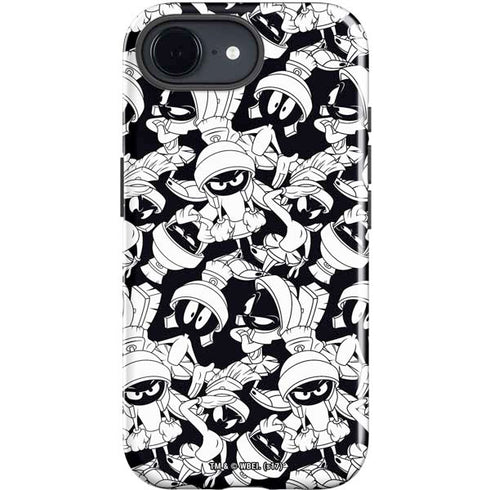 Looney Tunes Marvin Super Sized Pattern iPhone 16e Impact Case