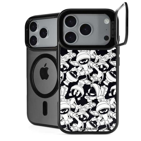 Looney Tunes Marvin Super Sized Pattern iPhone 18 Pro Kickstand Case