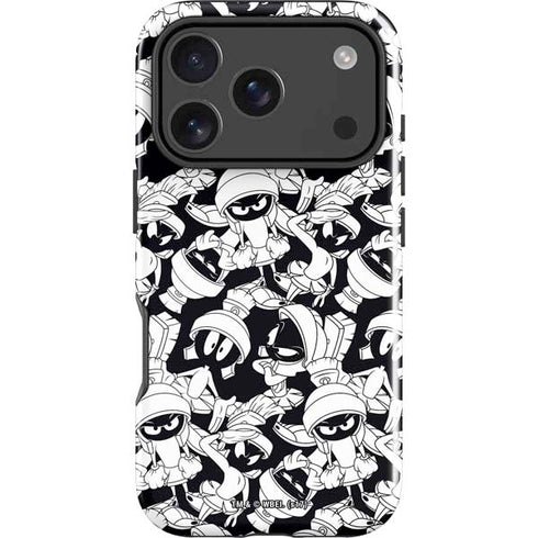 Looney Tunes Marvin Super Sized Pattern iPhone 18 Pro Max Impact Case