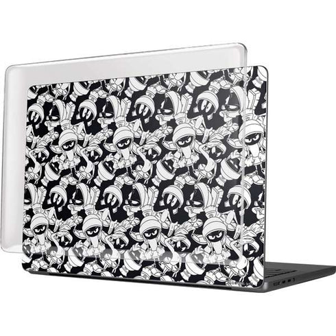 Looney Tunes Marvin Super Sized Pattern MacBook Pro 14in (2021-24) Case plus Skin