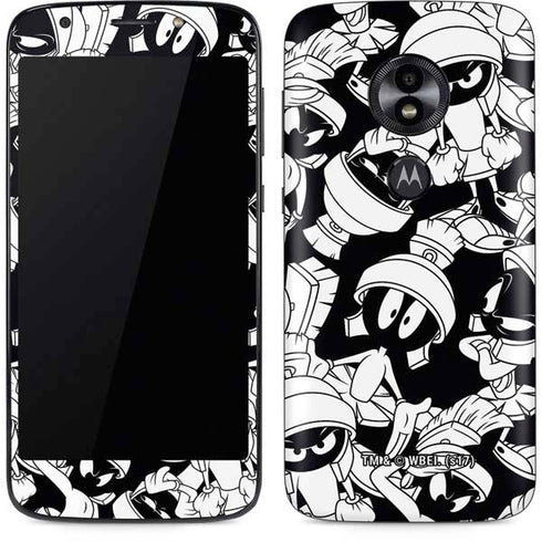 Looney Tunes Marvin Super Sized Pattern Moto E5 Play Skin