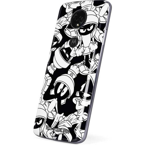 Looney Tunes Marvin Super Sized Pattern Moto E5 Plus Skin