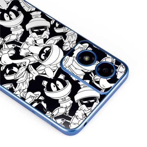 Looney Tunes Marvin Super Sized Pattern Moto G Play 4G (2024) Skin