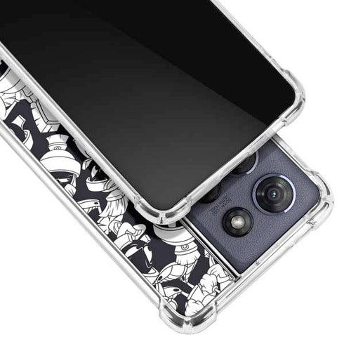 Looney Tunes Marvin Super Sized Pattern Moto G Stylus 5G (2025) Clear Case