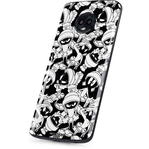 Looney Tunes Marvin Super Sized Pattern Moto G6 Skin
