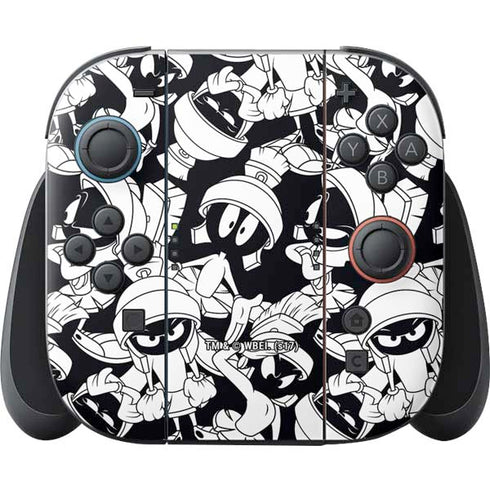 Looney Tunes Marvin Super Sized Pattern Nintendo Switch 2 (2025) Joy-Con Controller Skin