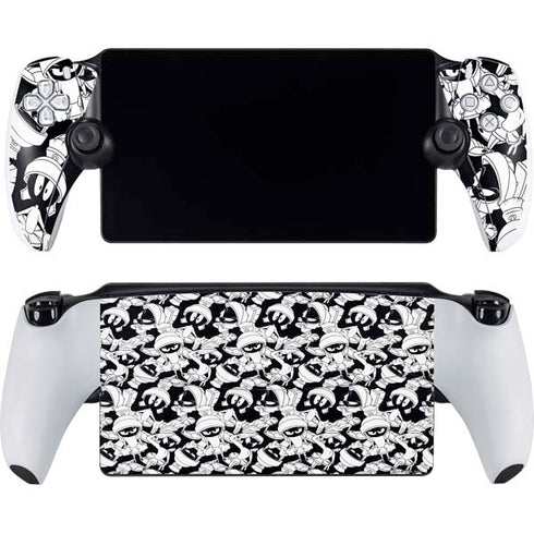 Looney Tunes Marvin Super Sized Pattern PlayStation Portal Remote Player Skin