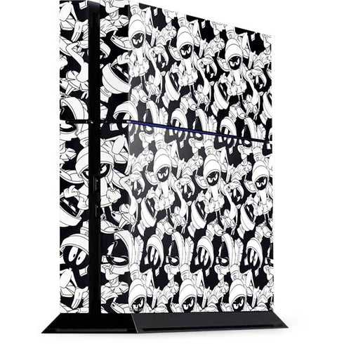 Looney Tunes Marvin Super Sized Pattern PlayStation PS4 Skins