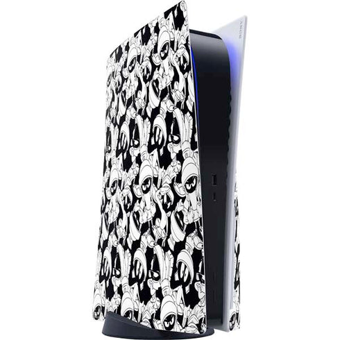 Looney Tunes Marvin Super Sized Pattern PlayStation PS5 Skins