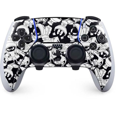 Looney Tunes Marvin Super Sized Pattern PS5 DualSense Edge Pro Controller Skin