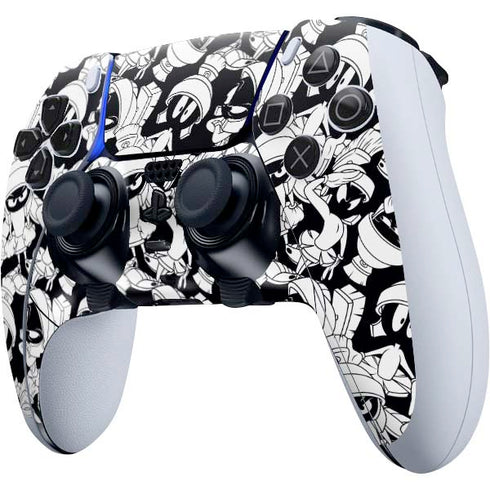Looney Tunes Marvin Super Sized Pattern PS5 DualSense Edge Pro Controller Skin