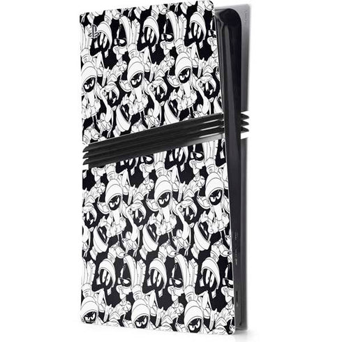 Looney Tunes Marvin Super Sized Pattern PS5 Pro Console Skin