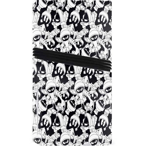 Looney Tunes Marvin Super Sized Pattern PS5 Pro Disk Bundle Skin