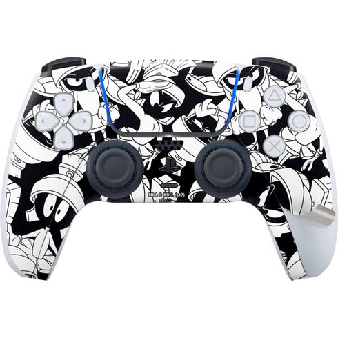 Looney Tunes Marvin Super Sized Pattern PS5 Pro Disk Bundle Skin