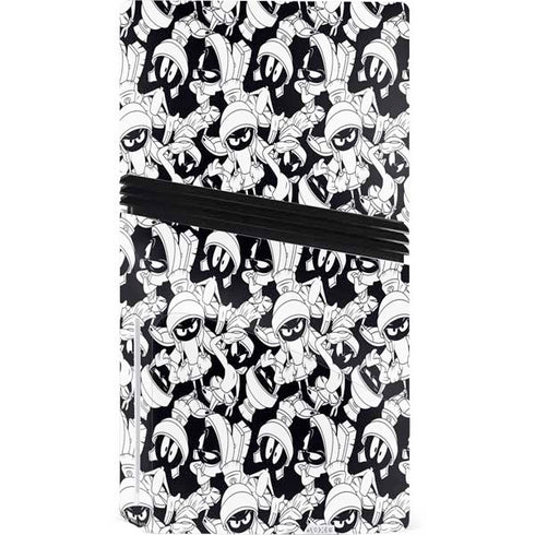 Looney Tunes Marvin Super Sized Pattern PS5 Pro Disk Console Skin