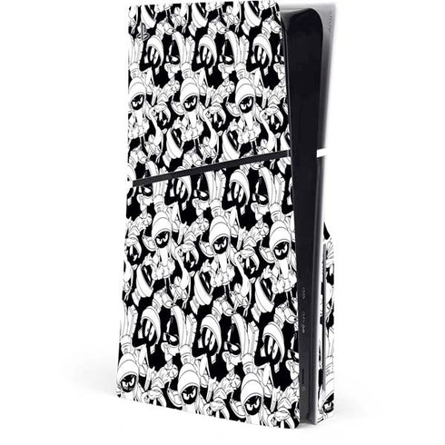 Looney Tunes Marvin Super Sized Pattern PlayStation PS5 Skins
