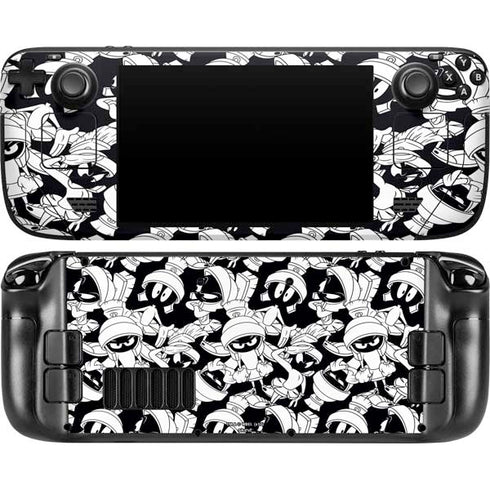 Looney Tunes Marvin Super Sized Pattern Steam Deck Handheld Gaming Computer OLED Skin