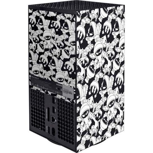 Looney Tunes Marvin Super Sized Pattern Xbox Series X Bundle Skin