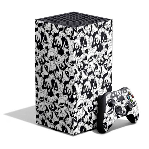 Looney Tunes Marvin Super Sized Pattern XBox Series X Digital Edition Bundle Skin