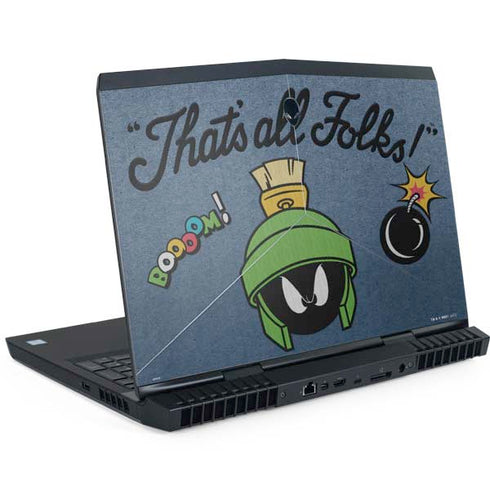 Looney Tunes Marvin Thats All Folks Dell Alienware Skin