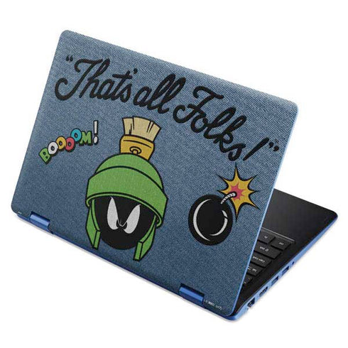 Looney Tunes Marvin Thats All Folks Aspire R11 11.6in Skin