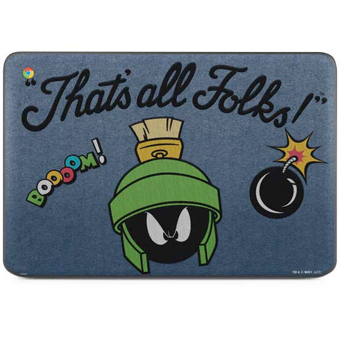 Looney Tunes Marvin Thats All Folks HP Chromebook Skin