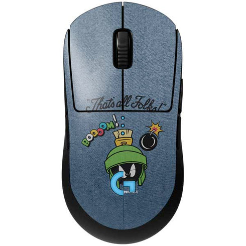 Looney Tunes Marvin Thats All Folks G Pro Wireless Gaming Mouse Skin