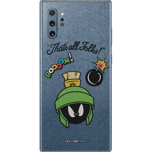 Looney Tunes Marvin Thats All Folks Galaxy Note 10 Plus Skin