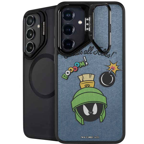 Looney Tunes Marvin Thats All Folks Galaxy S25 Kickstand Case