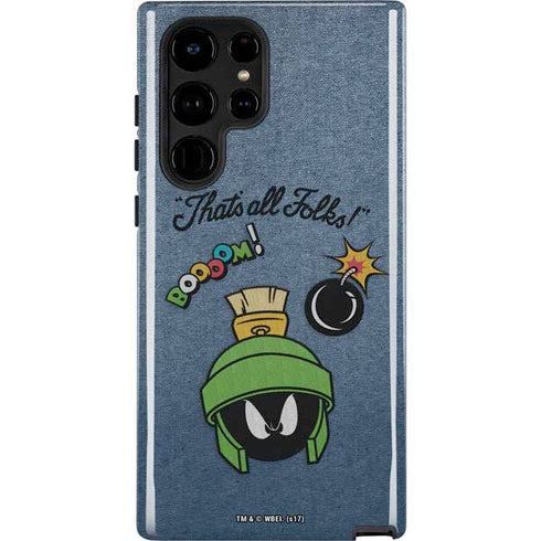 Looney Tunes Marvin Thats All Folks Galaxy Cases