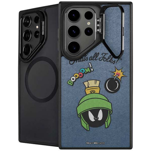 Looney Tunes Marvin Thats All Folks Galaxy S25 Ultra Kickstand Case