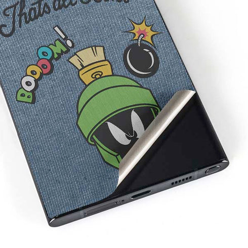 Looney Tunes Marvin Thats All Folks Galaxy S24 Ultra Skin