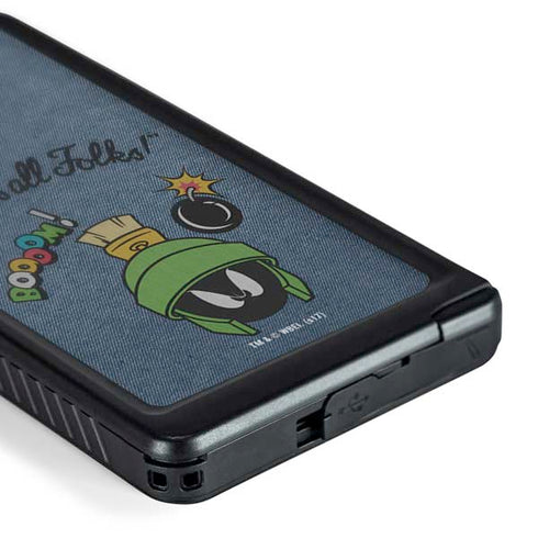Looney Tunes Marvin Thats All Folks Galaxy S24 Ultra Waterproof Case