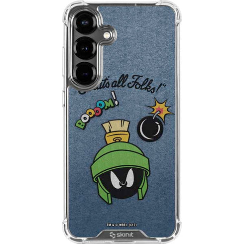 Looney Tunes Marvin Thats All Folks Galaxy S26 Plus Clear Case