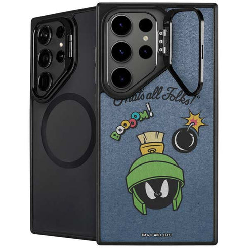 Looney Tunes Marvin Thats All Folks Galaxy S26 Ultra Kickstand Case