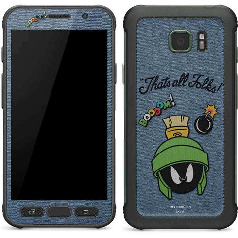 Looney Tunes Marvin Thats All Folks Galaxy S7 Active Skin