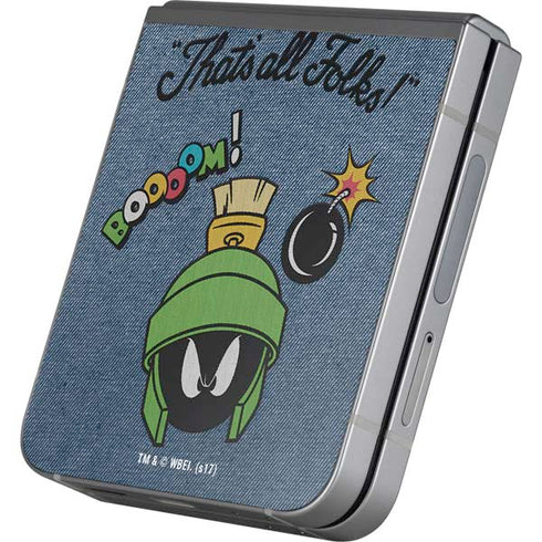 Looney Tunes Marvin Thats All Folks Galaxy Z Flip6 Skin
