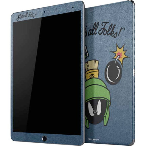 Looney Tunes Marvin Thats All Folks iPad Skins