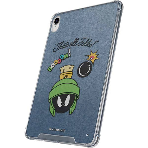 Looney Tunes Marvin Thats All Folks iPad 11th Gen (2025) Clear Case