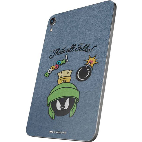 Looney Tunes Marvin Thats All Folks Apple iPad Mini Skin