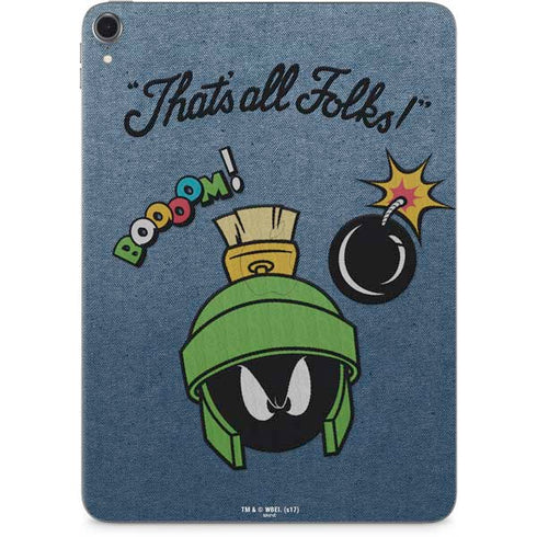 Looney Tunes Marvin Thats All Folks Apple iPad Pro Skin