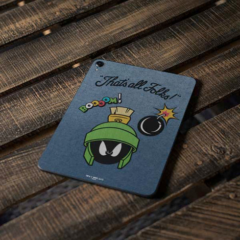 Looney Tunes Marvin Thats All Folks Apple iPad Pro Skin