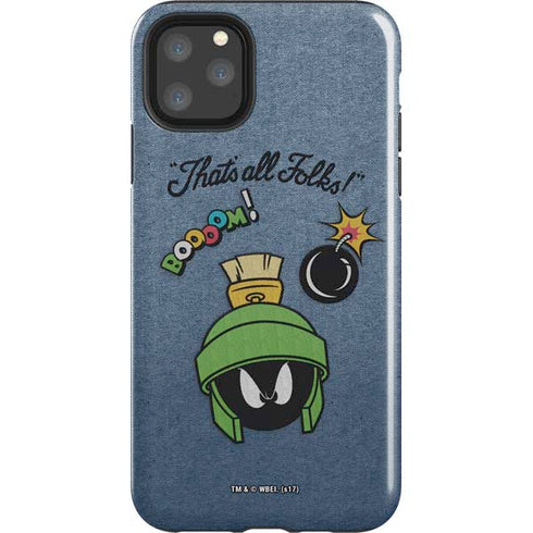 Looney Tunes Marvin Thats All Folks iPhone Cases