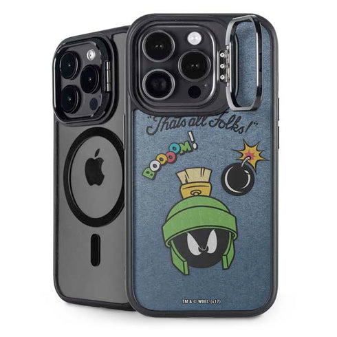 Looney Tunes Marvin Thats All Folks iPhone 14 Pro Kickstand Case