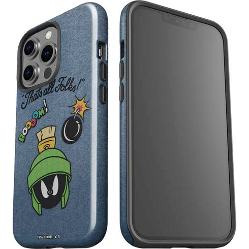 Looney Tunes Marvin Thats All Folks iPhone 15 Pro Impact Case