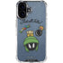 Looney Tunes Marvin Thats All Folks iPhone 16 Clear Case