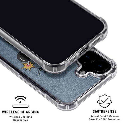 Looney Tunes Marvin Thats All Folks iPhone 16 MagSafe Case